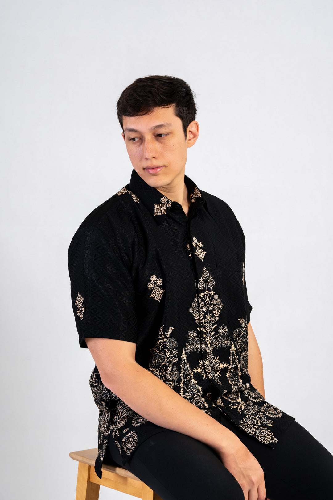 Men's Batik Shirt - Commander | Short Sleeves 6